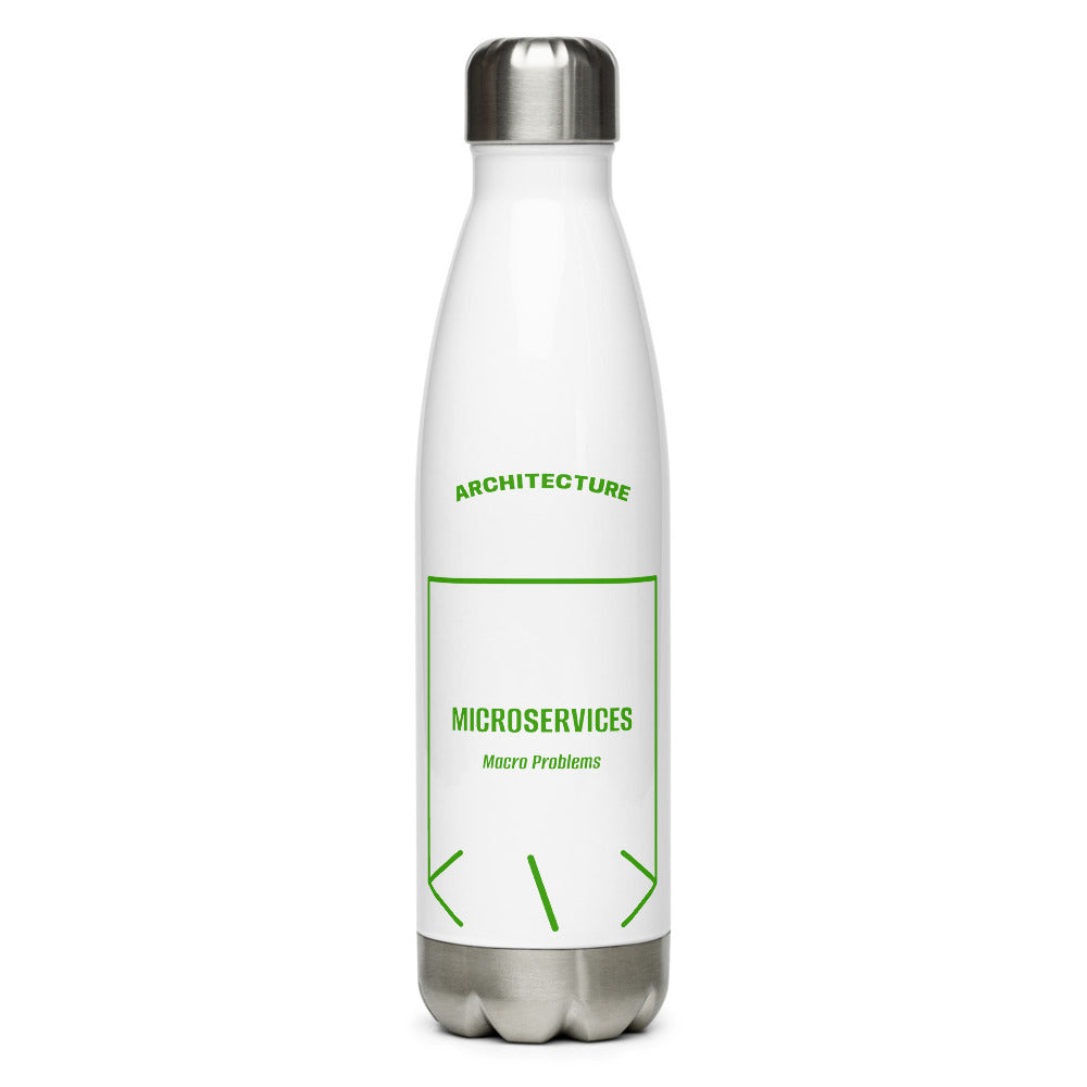 Microservices — White Green back mockup (17 oz)