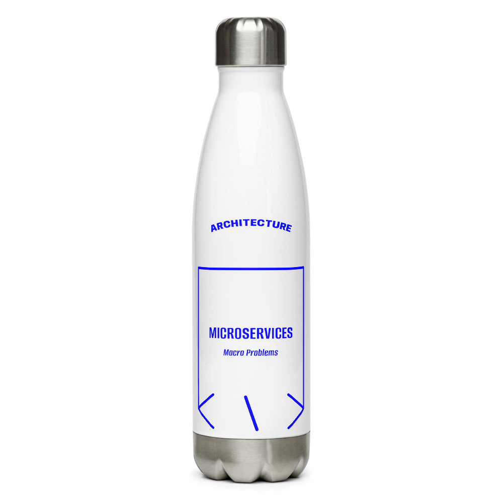 Microservices — White Blue back mockup (17 oz)