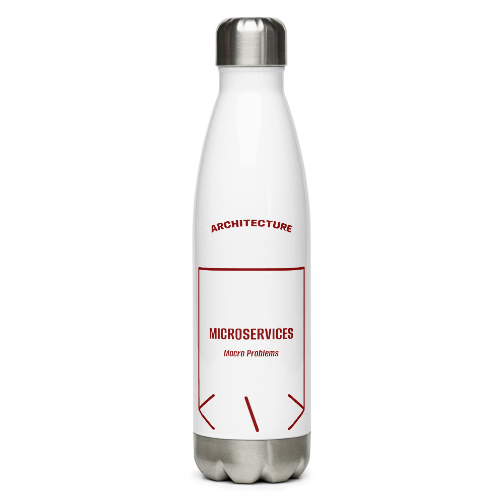 Microservices — White Maroon back mockup (17 oz)