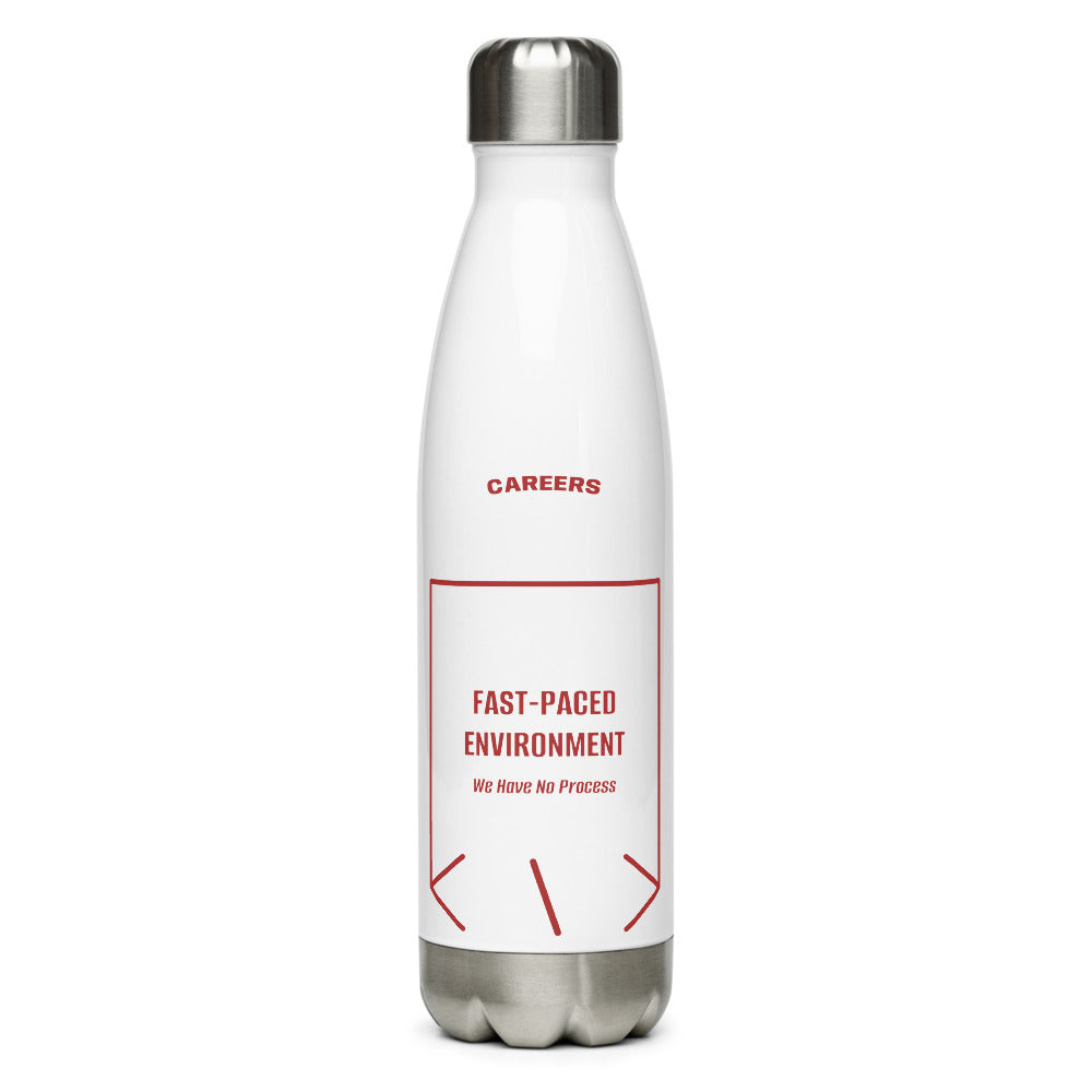 Fast-Paced Environment — White Brown back mockup (17 oz)