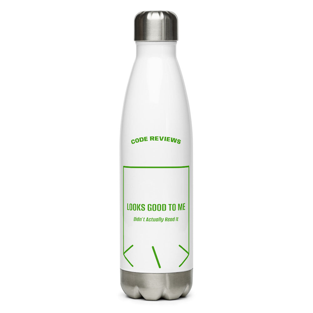 Looks Good To Me — White Green back mockup (17 oz)