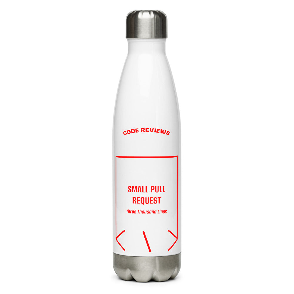Small Pull Request — White Red back mockup (17 oz)