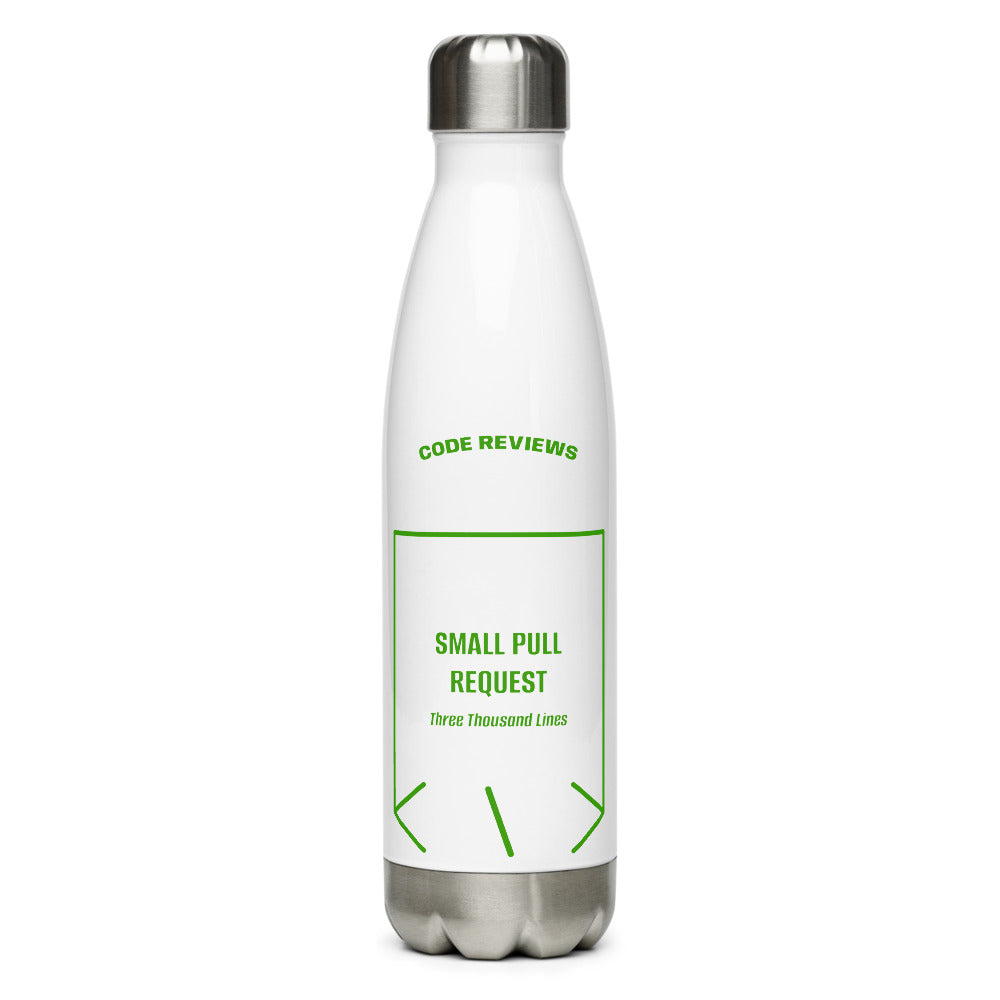 Small Pull Request — White Green back mockup (17 oz)