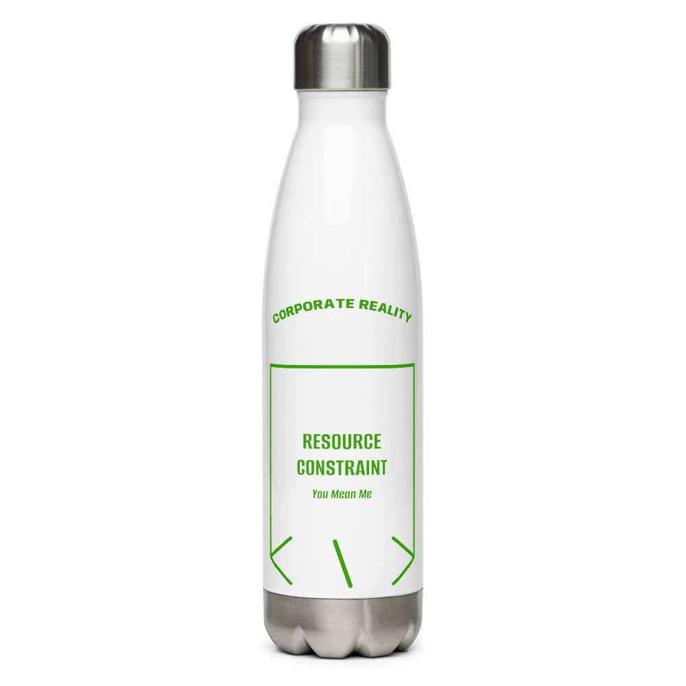 Resource Constraint — White Green back mockup (17 oz)