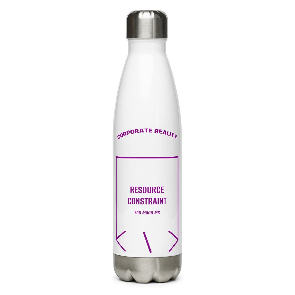 Resource Constraint — White Purple back mockup (17 oz)