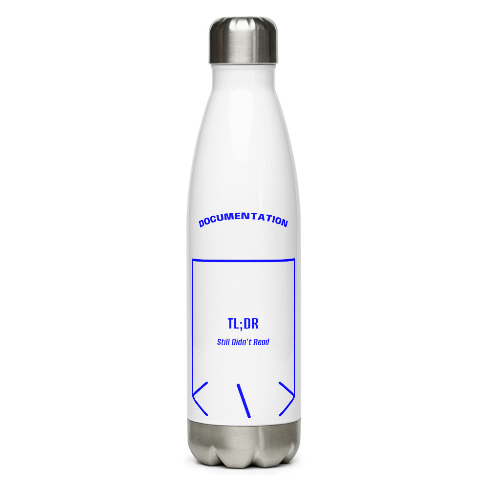 TL;DR — White Blue back mockup (17 oz)