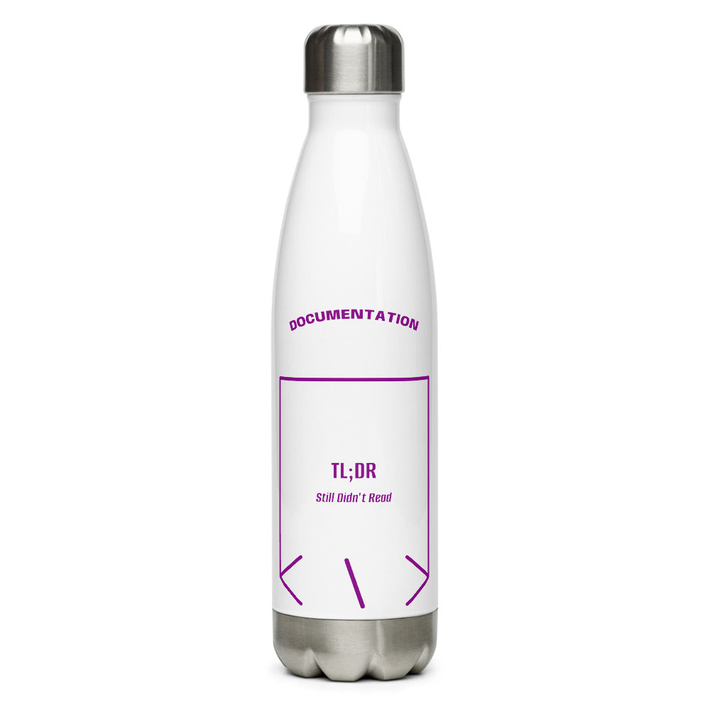 TL;DR — White Purple back mockup (17 oz)