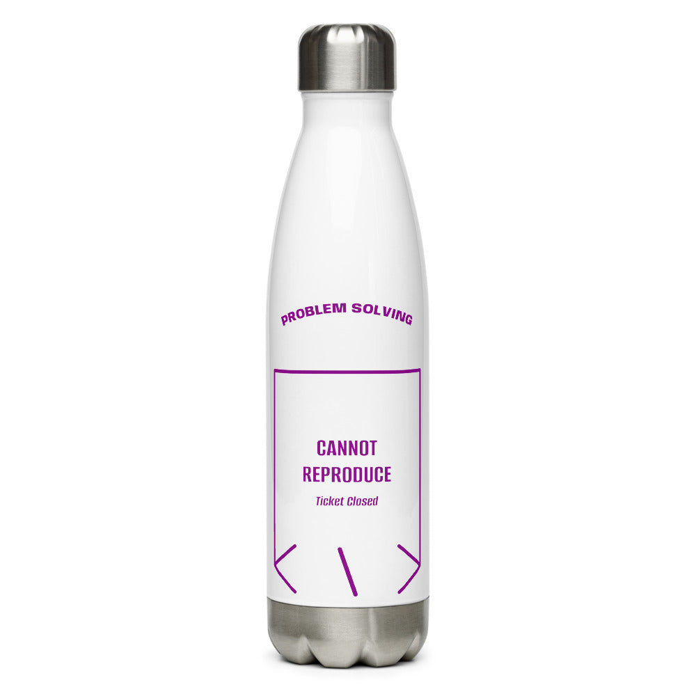 Cannot Reproduce — White Purple back mockup (17 oz)