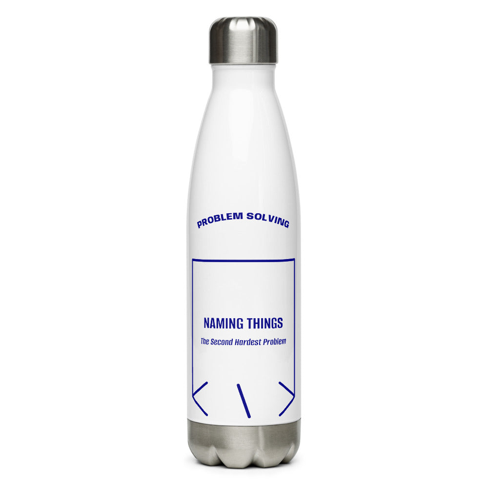 Naming Things — White Navy back mockup (17 oz)