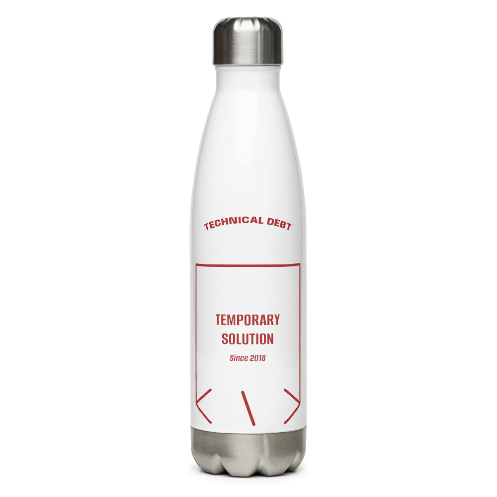 Temporary Solution — secondary back mockup