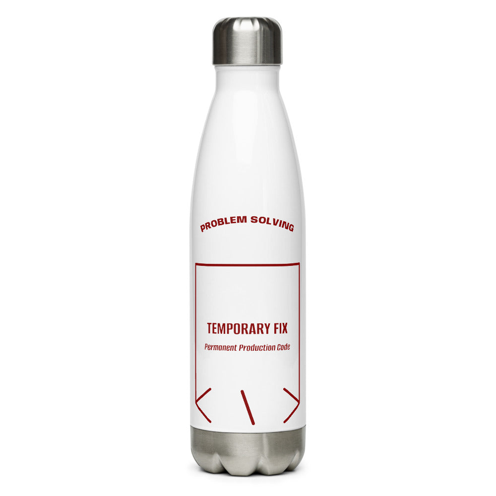 Temporary Fix — White Maroon back mockup (17 oz)