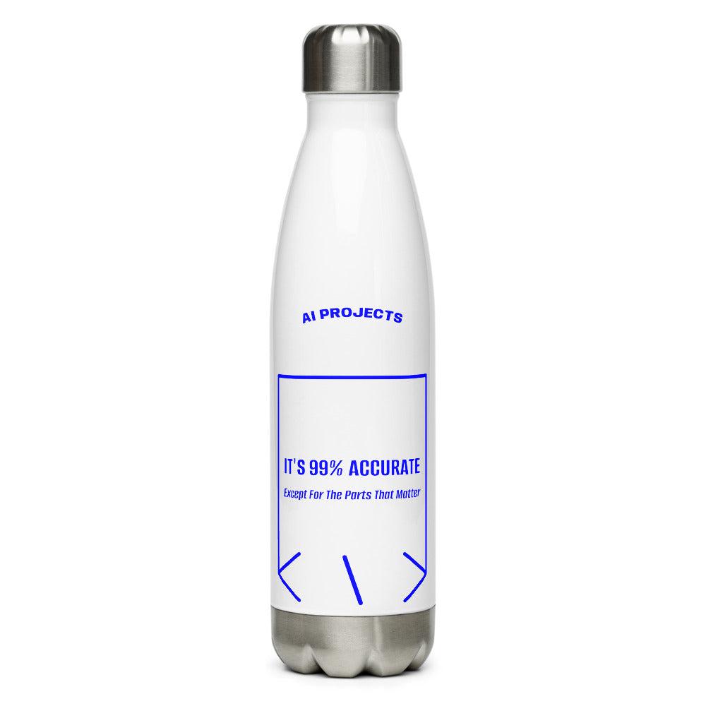 It's 99% Accurate — secondary back mockup