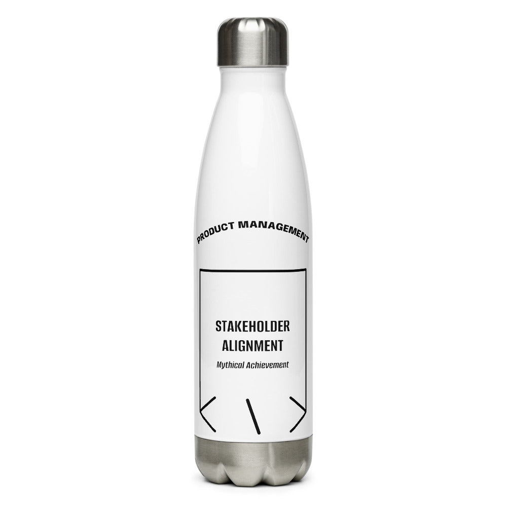 Stakeholder Alignment — White Black back mockup (17 oz)