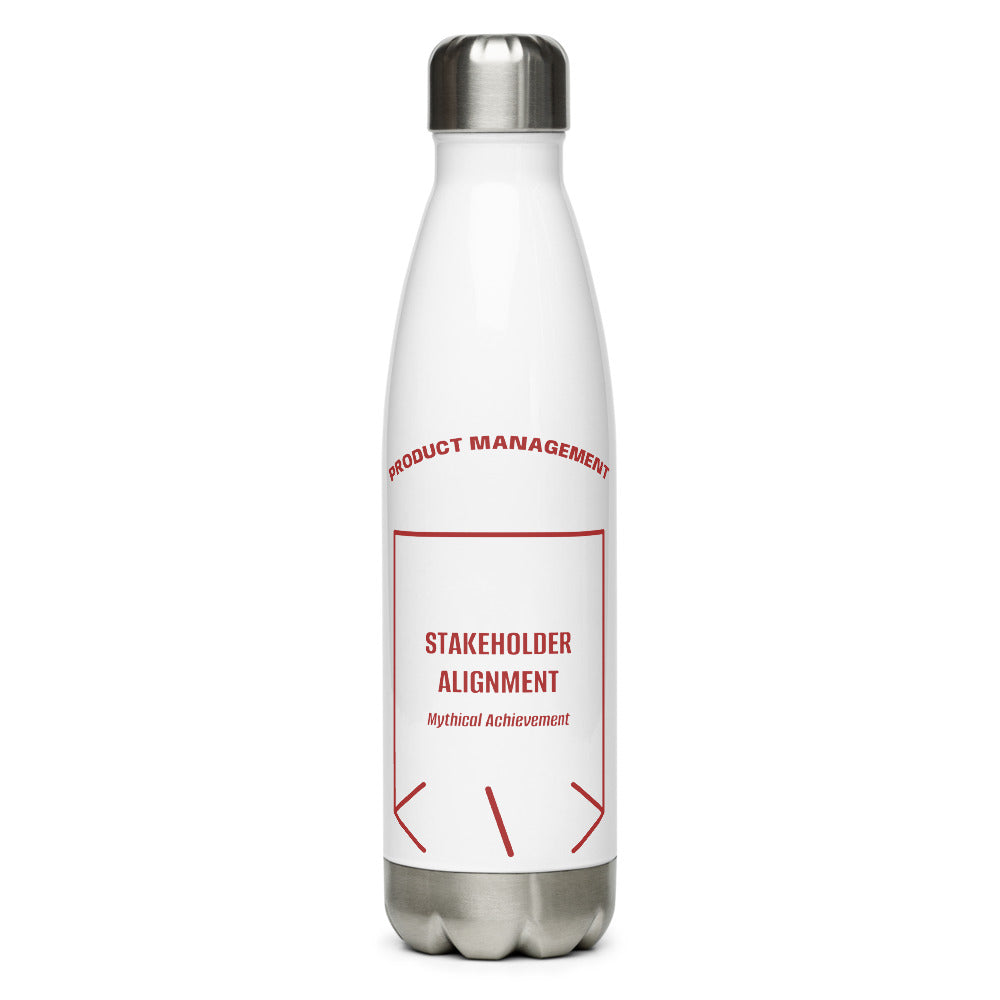 Stakeholder Alignment — White Brown back mockup (17 oz)