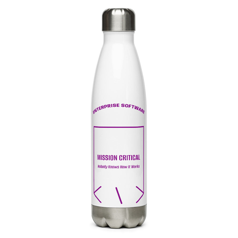 Mission Critical — White Purple back mockup (17 oz)