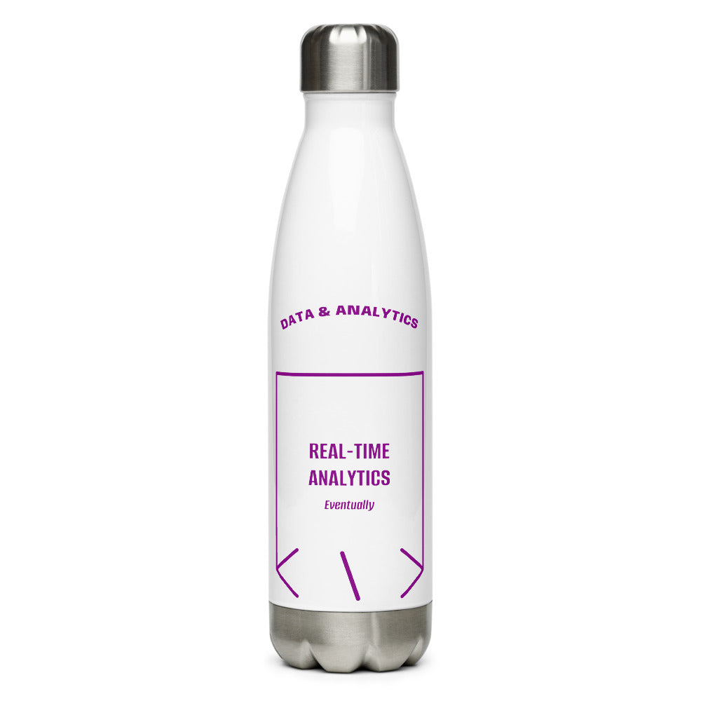 Real-Time Analytics — White Purple back mockup (17 oz)