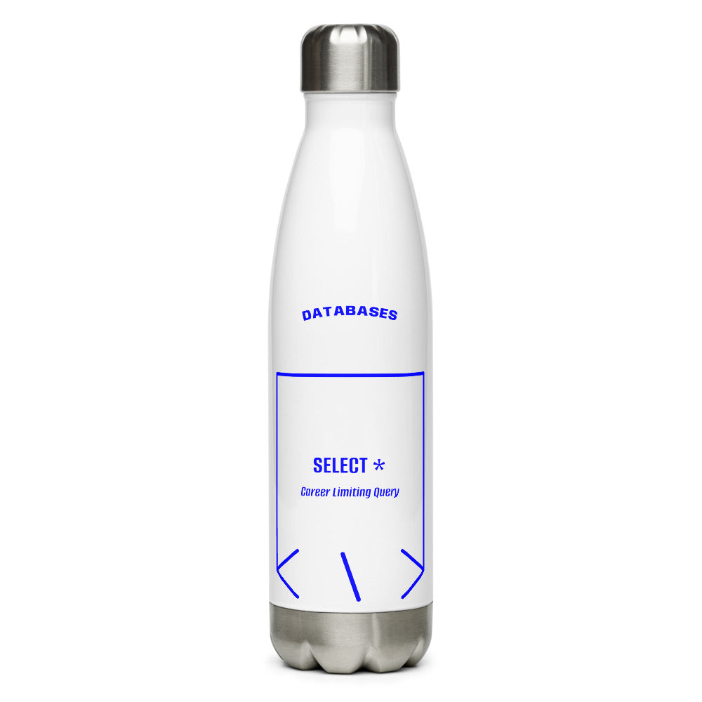 SELECT * — White Blue back mockup (17 oz)