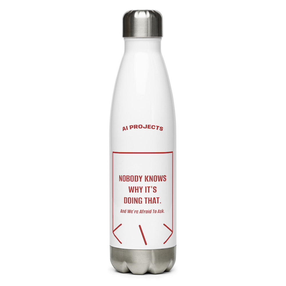Nobody Knows Why It's Doing That. — secondary back mockup