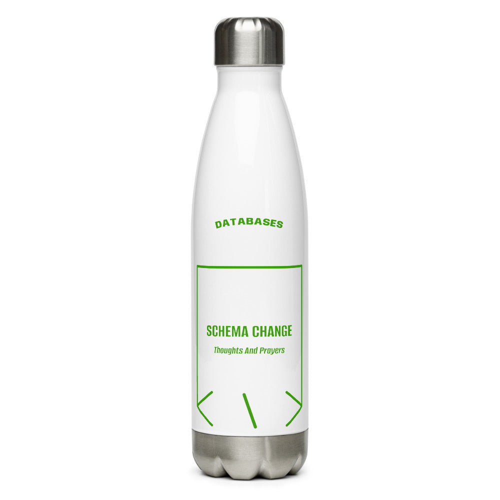 Schema Change — White Green back mockup (17 oz)