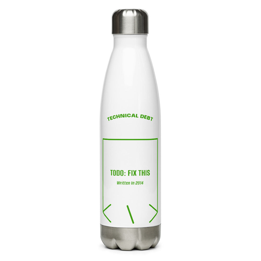 TODO: Fix This — White Green back mockup (17 oz)