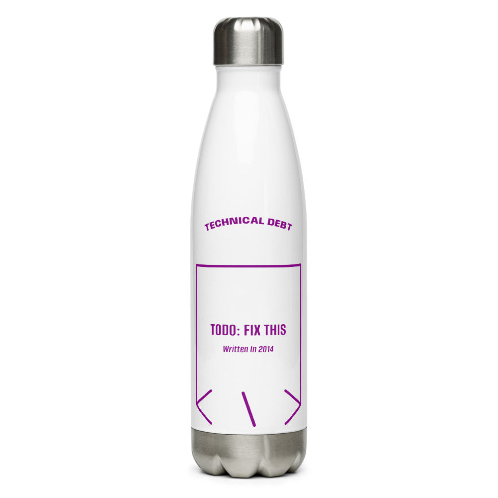TODO: Fix This — White Purple back mockup (17 oz)