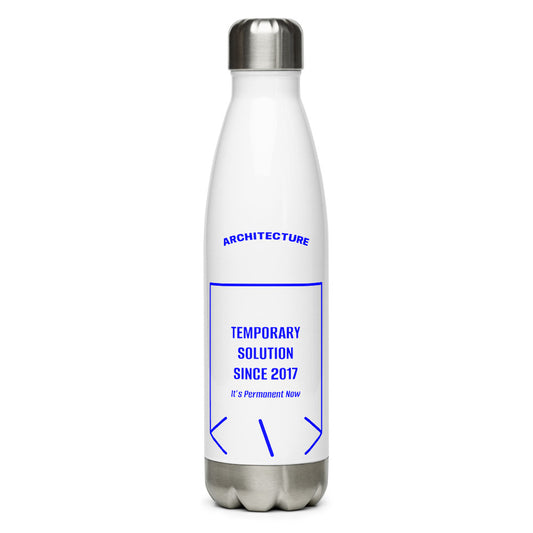 Temporary Solution Since 2017 — secondary back mockup