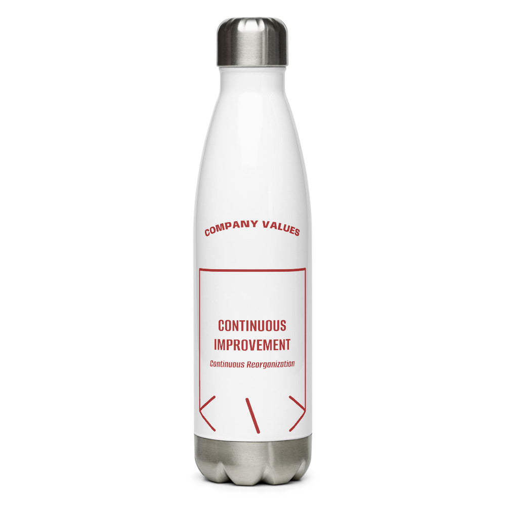 Continuous Improvement — secondary back mockup