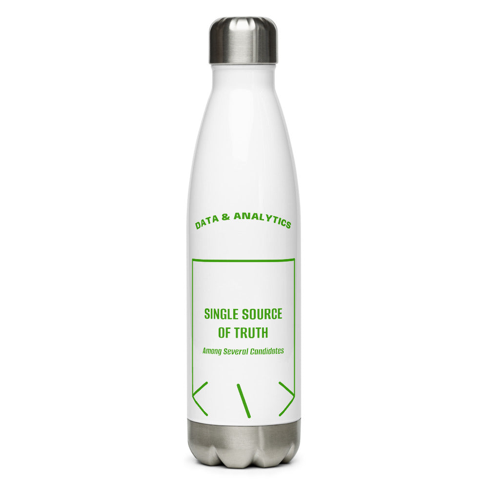 Single Source Of Truth — White Green back mockup (17 oz)