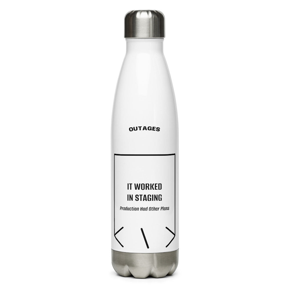It Worked In Staging — White Black back mockup (17 oz)