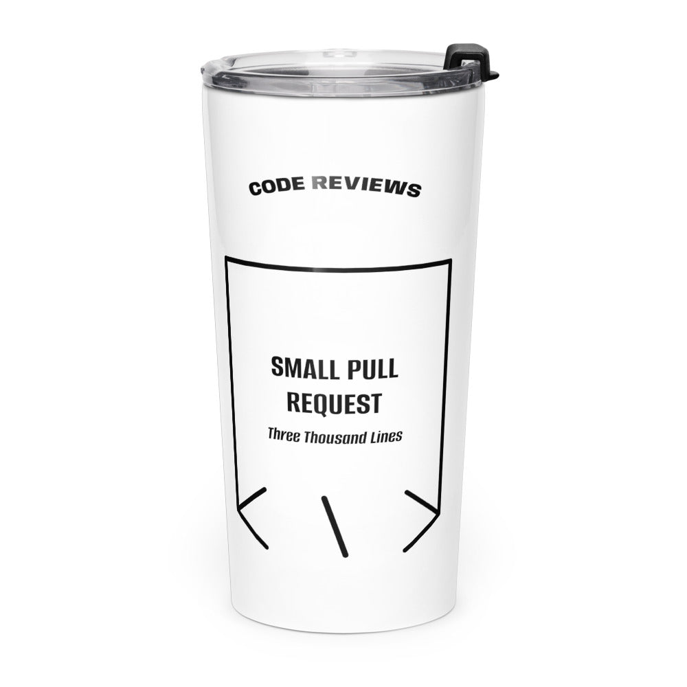 Small Pull Request — White Black back mockup (20oz)