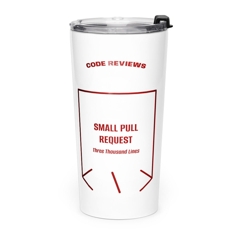 Small Pull Request — White Maroon back mockup (20oz)