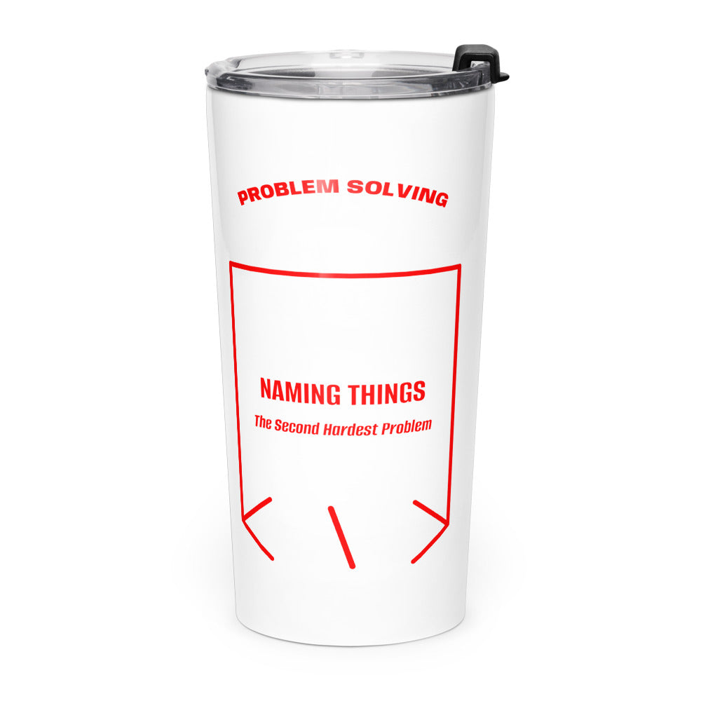 Naming Things — White Red back mockup (20oz)