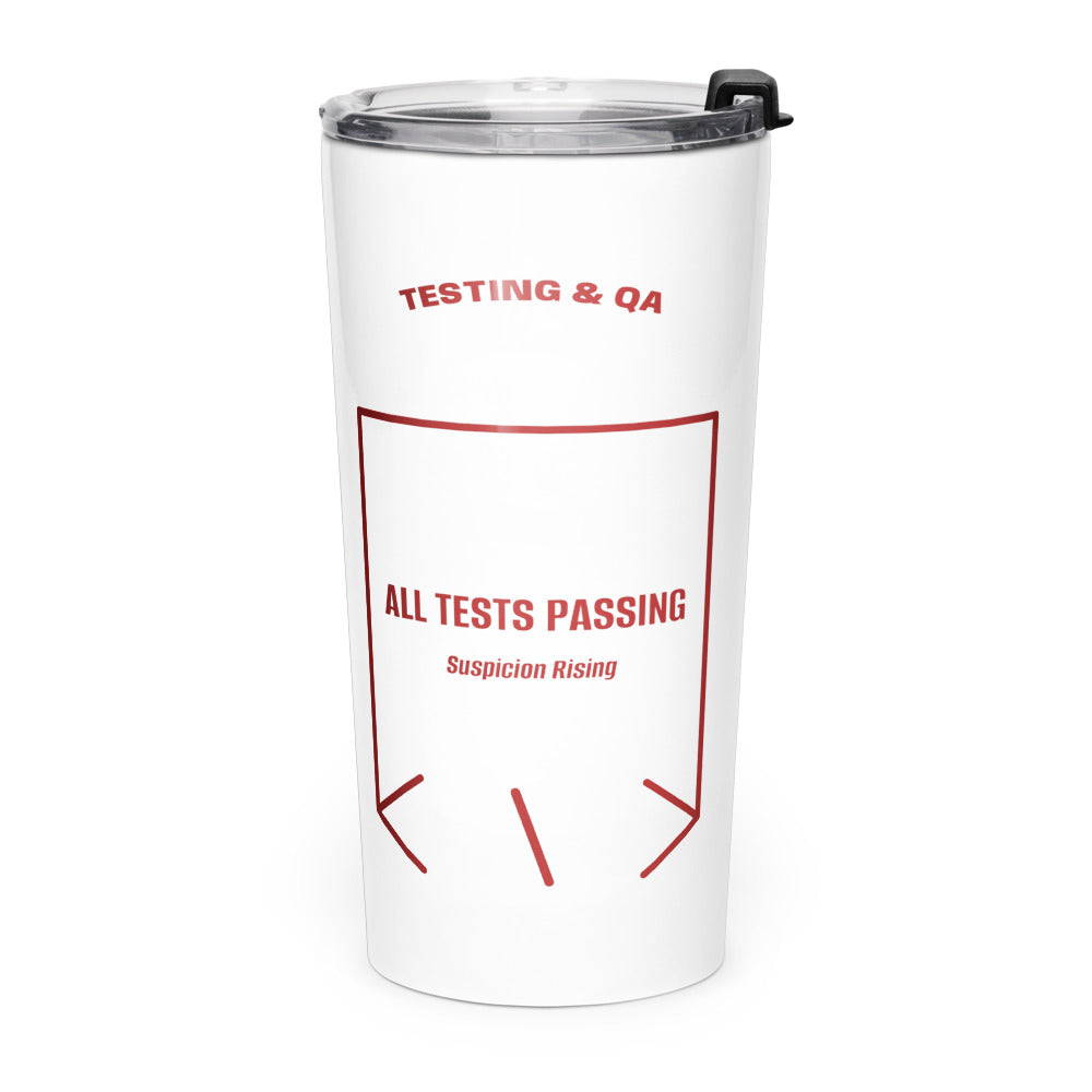 All Tests Passing — White Brown back mockup (20oz)