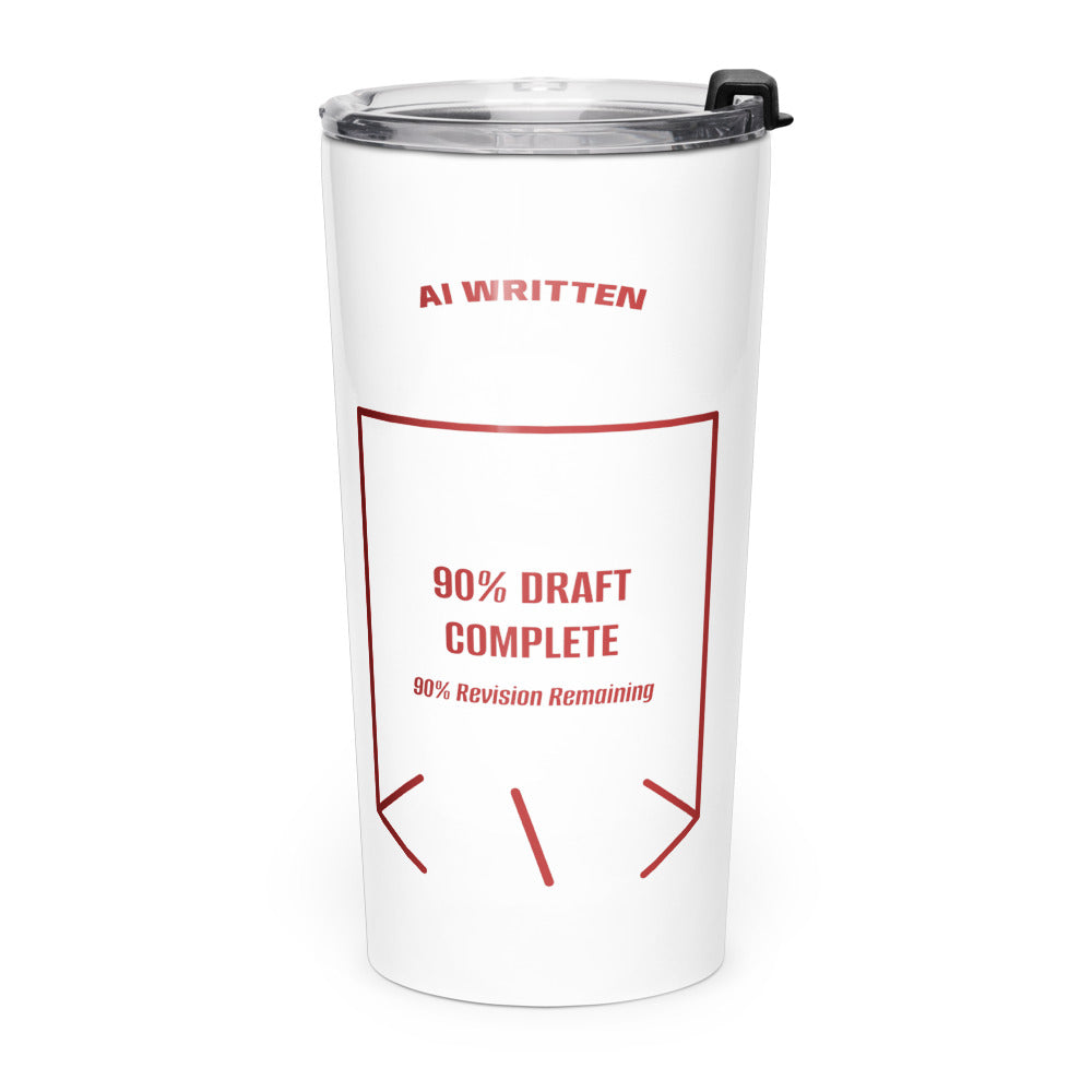 90% Draft Complete — secondary back mockup