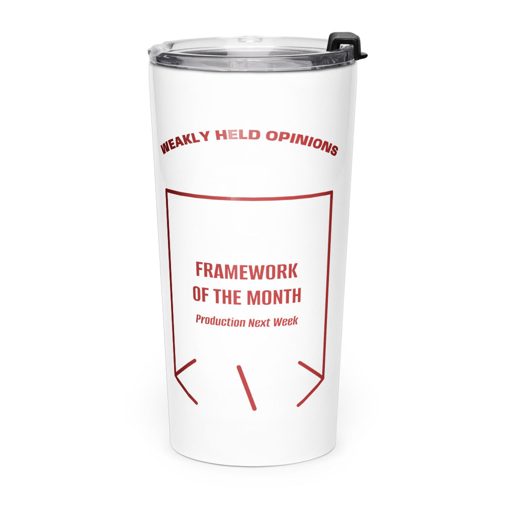 Framework Of The Month — White Brown back mockup (20oz)