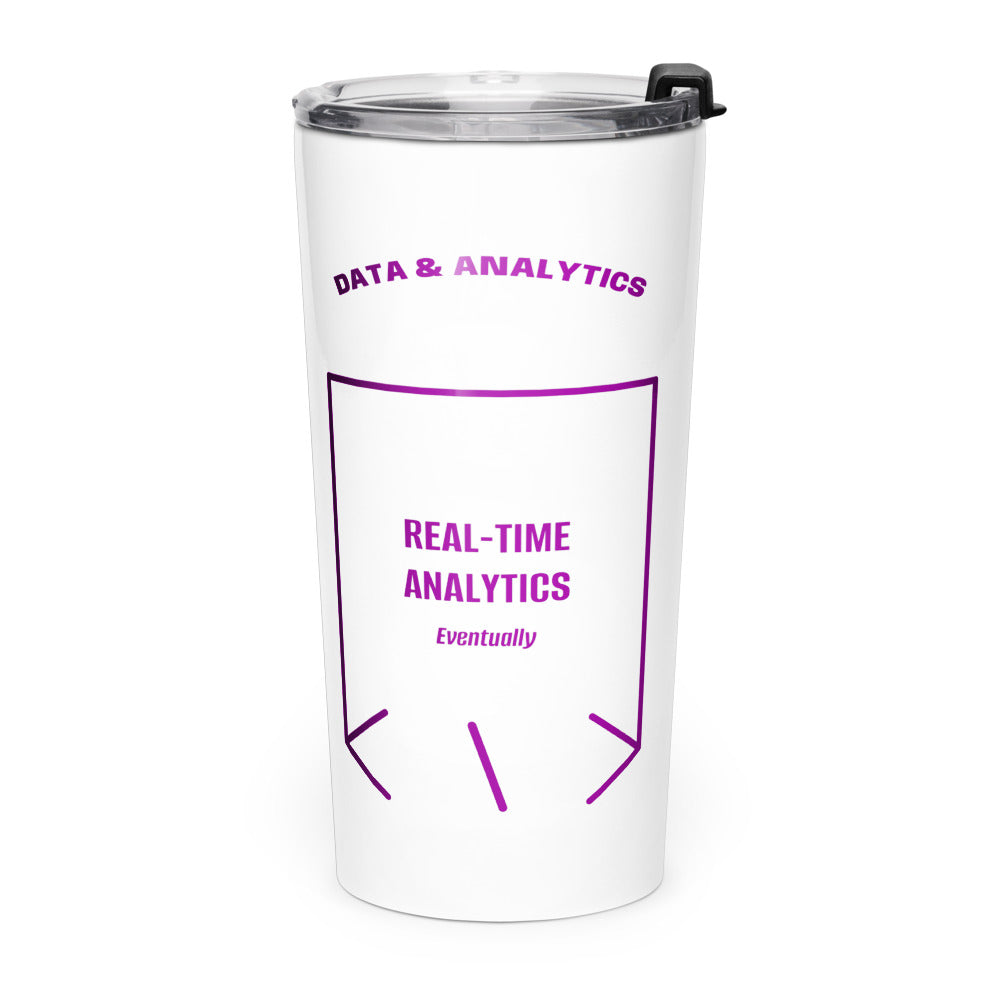 Real-Time Analytics — White Purple back mockup (20oz)