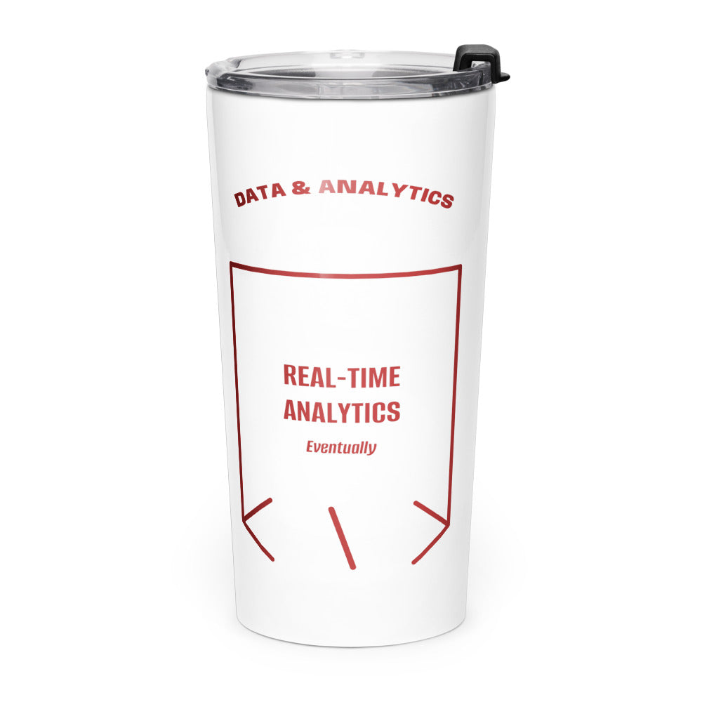 Real-Time Analytics — White Brown back mockup (20oz)