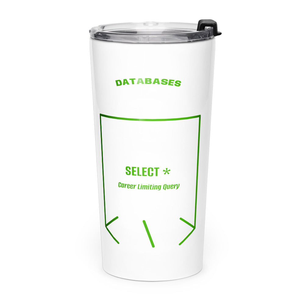 SELECT * — White Green back mockup (20oz)