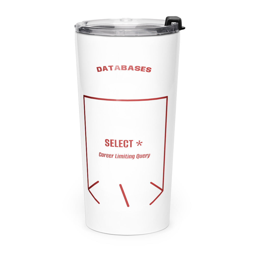 SELECT * — White Brown back mockup (20oz)