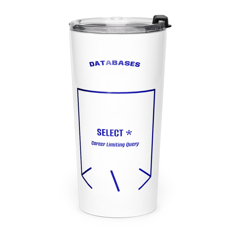 SELECT * — White Navy back mockup (20oz)