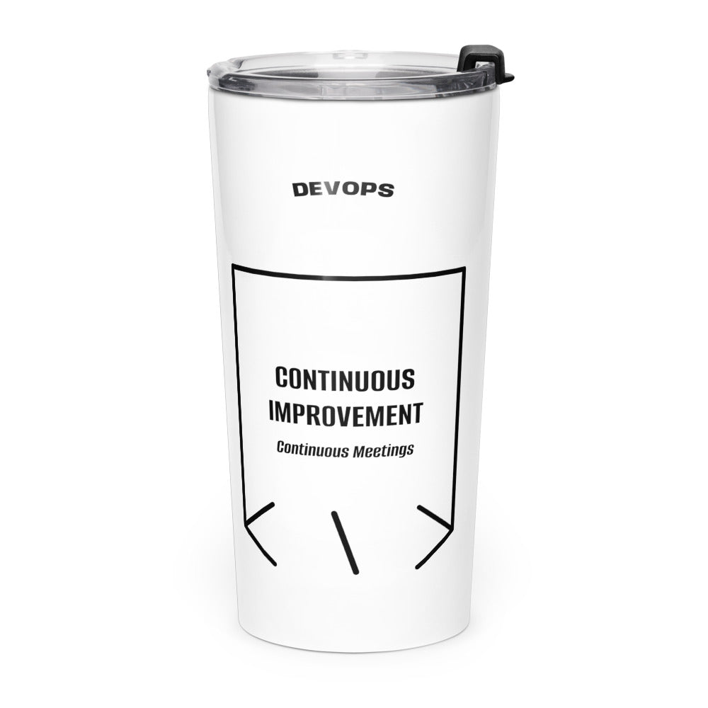 Continuous Improvement — secondary back mockup