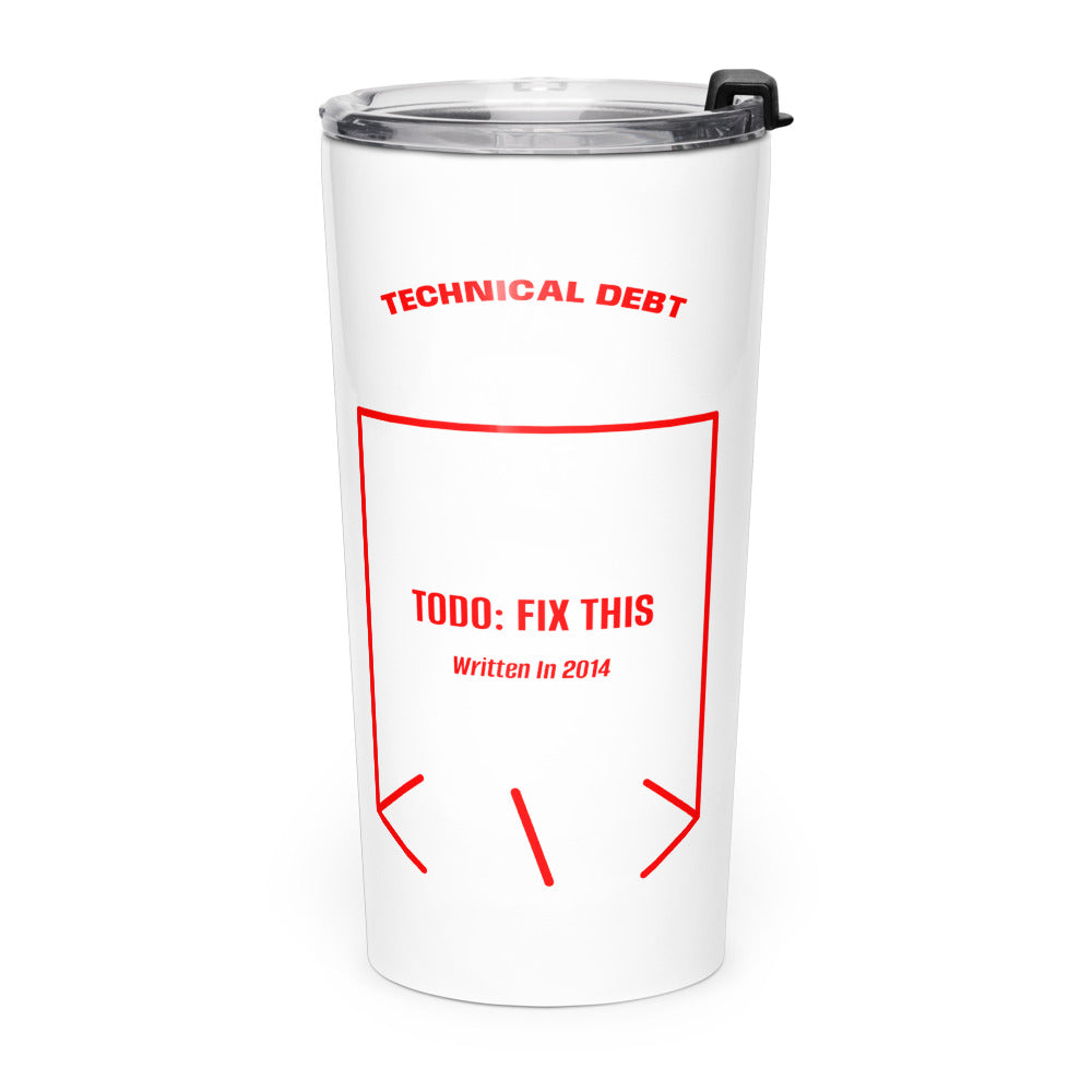 TODO: Fix This — White Red back mockup (20oz)