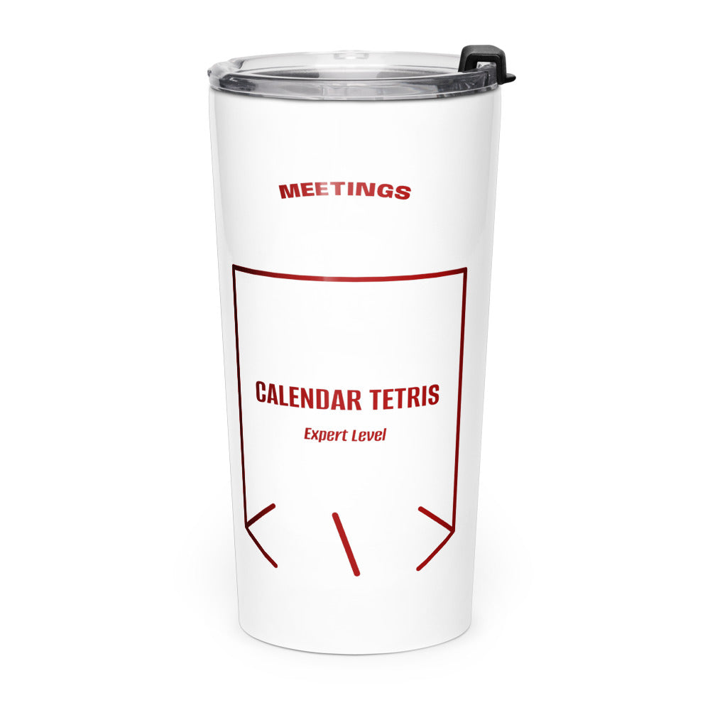 Calendar Tetris — secondary back mockup