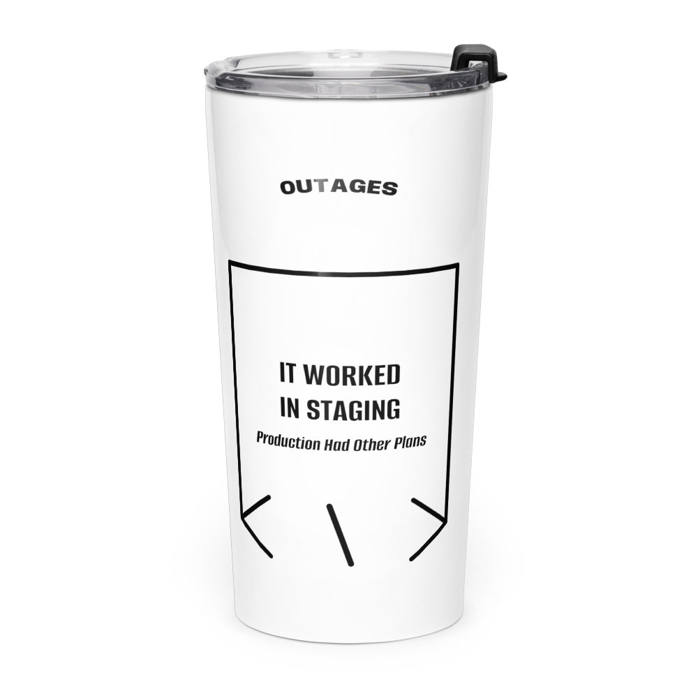 It Worked In Staging — White Black back mockup (20oz)