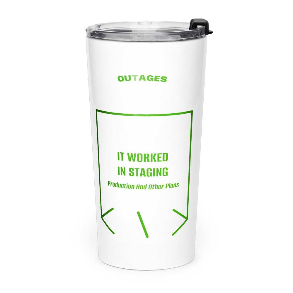 It Worked In Staging — White Green back mockup (20oz)