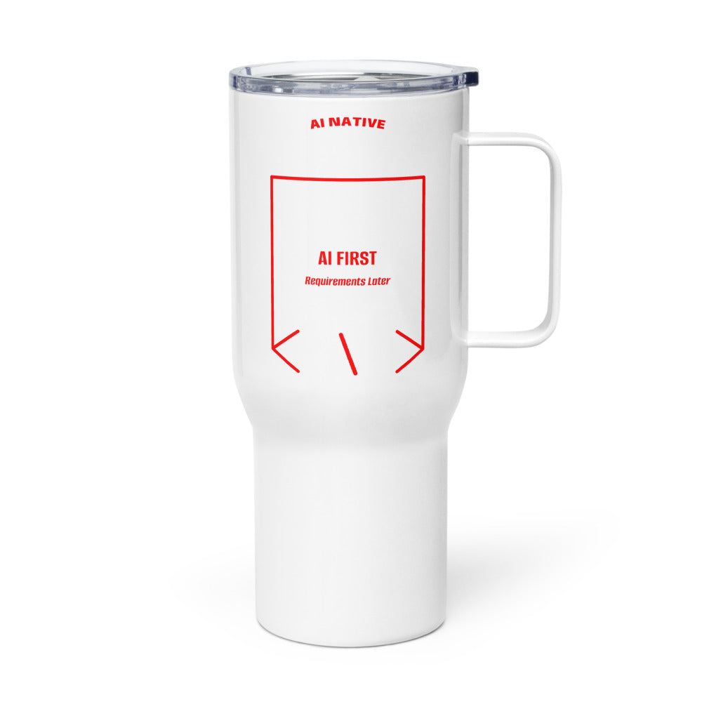 AI First — secondary back mockup
