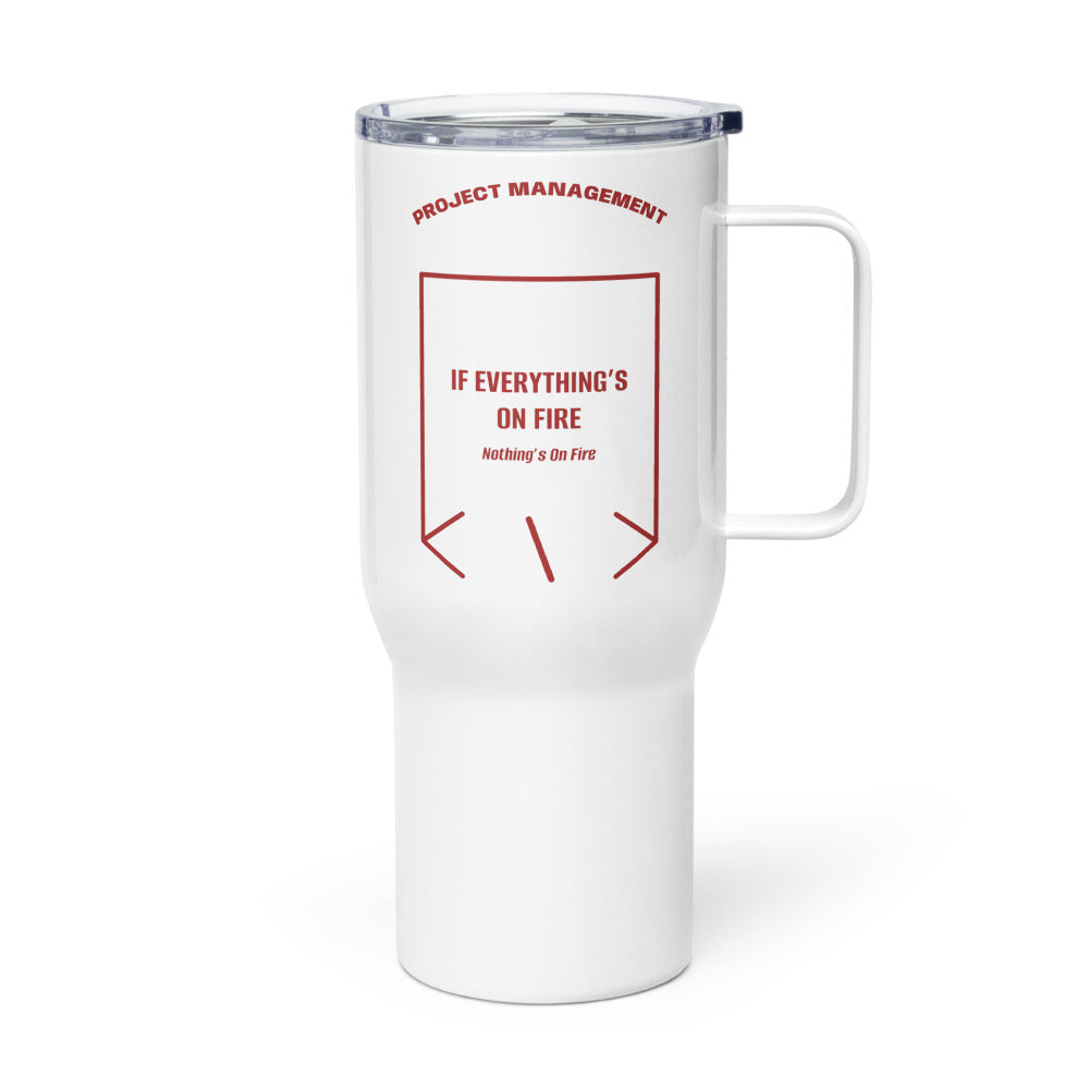 If Everything’s On Fire — White Brown back mockup (25 oz)