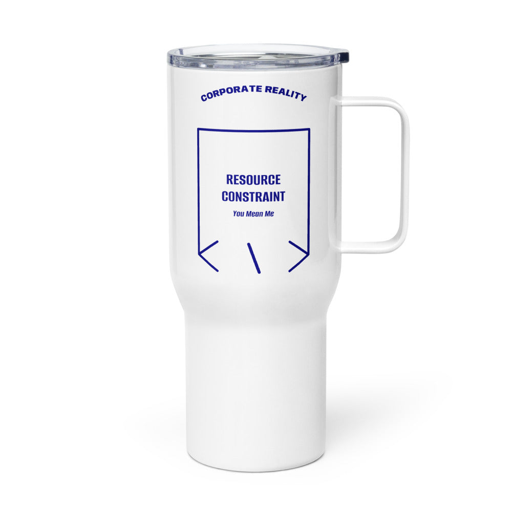Resource Constraint — White Navy back mockup (25 oz)