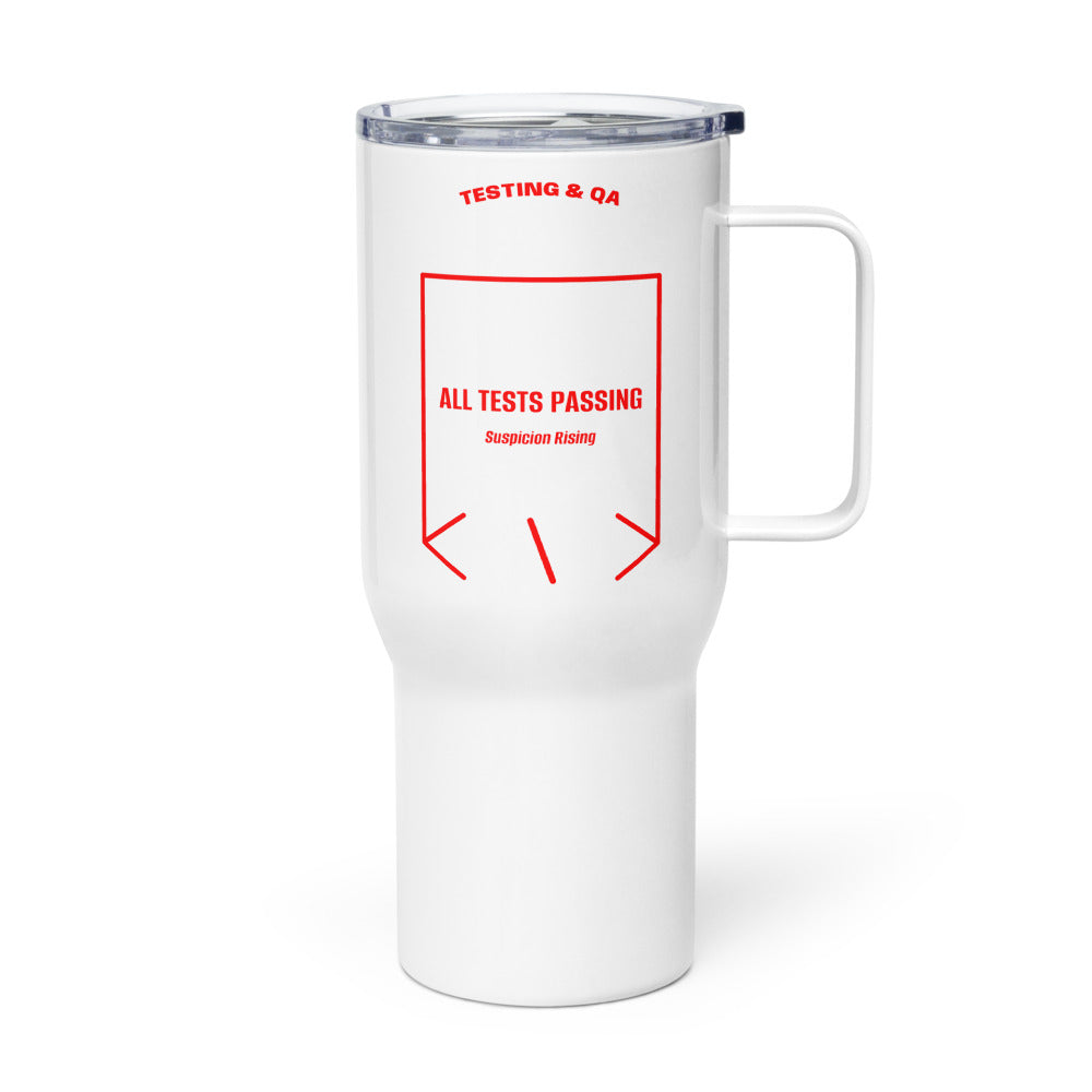All Tests Passing — White Red back mockup (25 oz)
