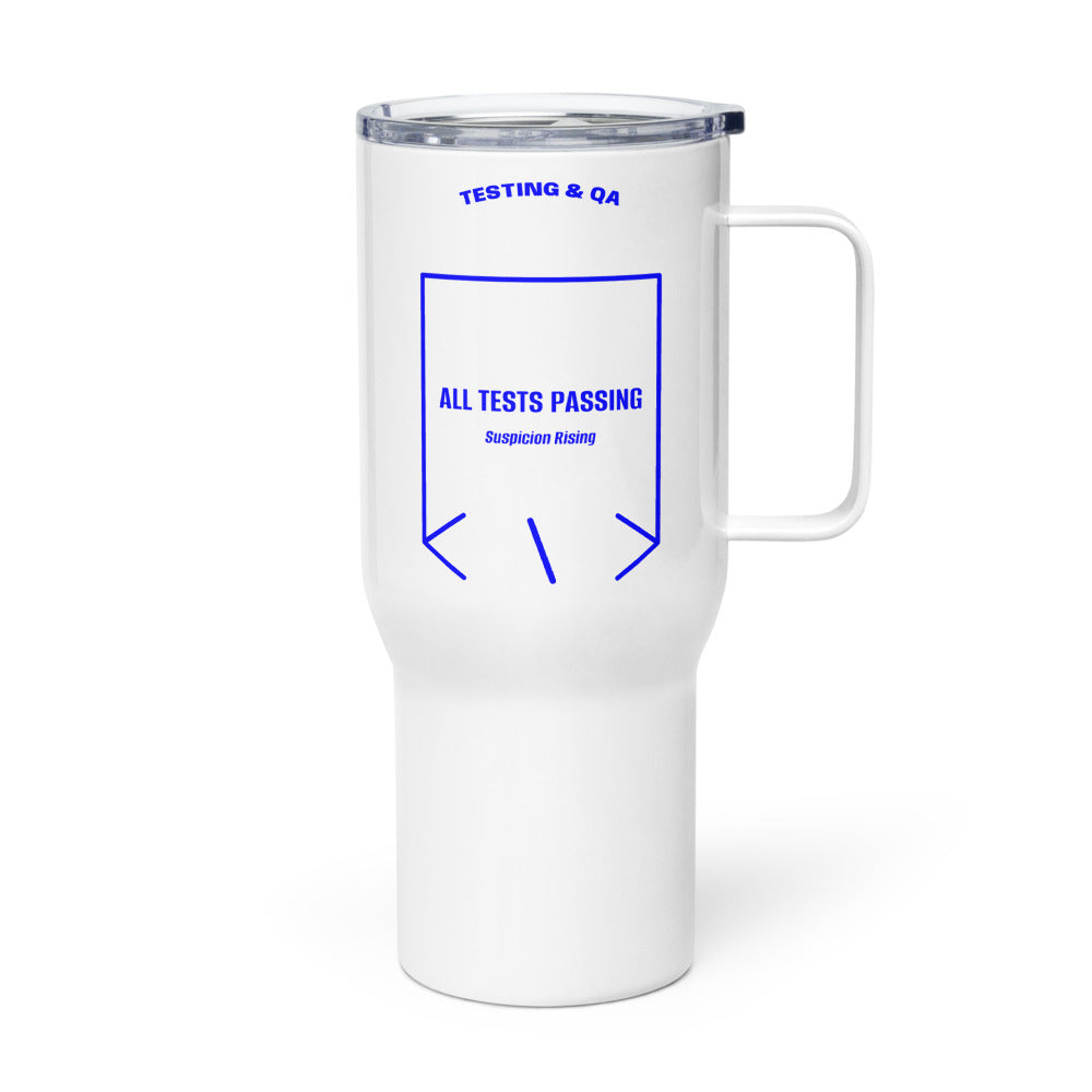 All Tests Passing — White Blue back mockup (25 oz)